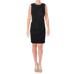 NWT Lauren Ralph Lauren "Dianva" Black Denim Dress